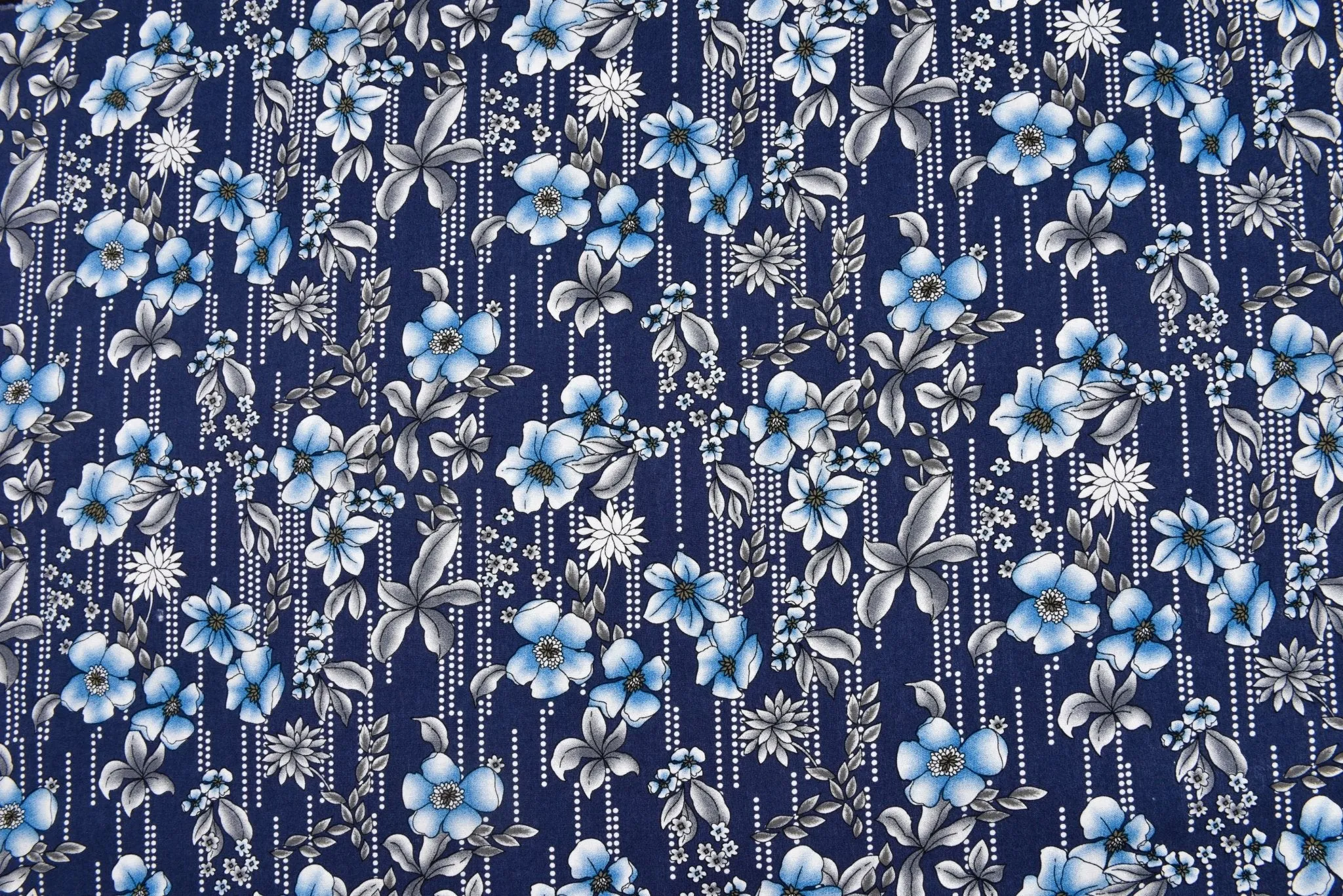 100% Cotton Loom Line  SeaSide Print Fabric - 047