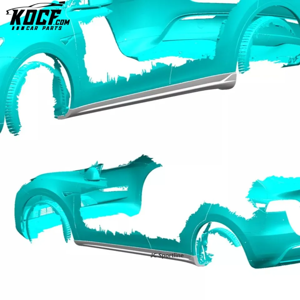 2016- 2018 R8 Carbon Fiber Side Skirts Extension for Audi R8 V10 Gen 2