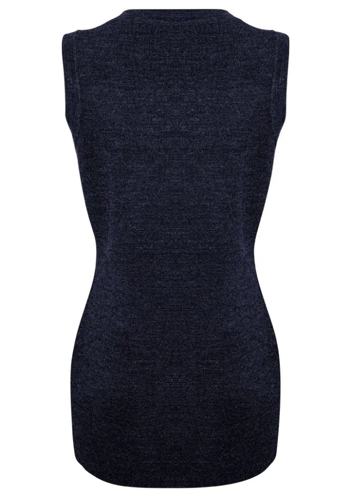 Advatex Ladies Varesa Vest - Navy - XS - Biz Collection