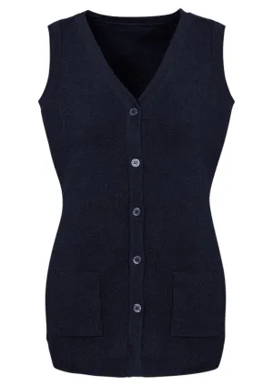 Advatex Ladies Varesa Vest - Navy - XS - Biz Collection