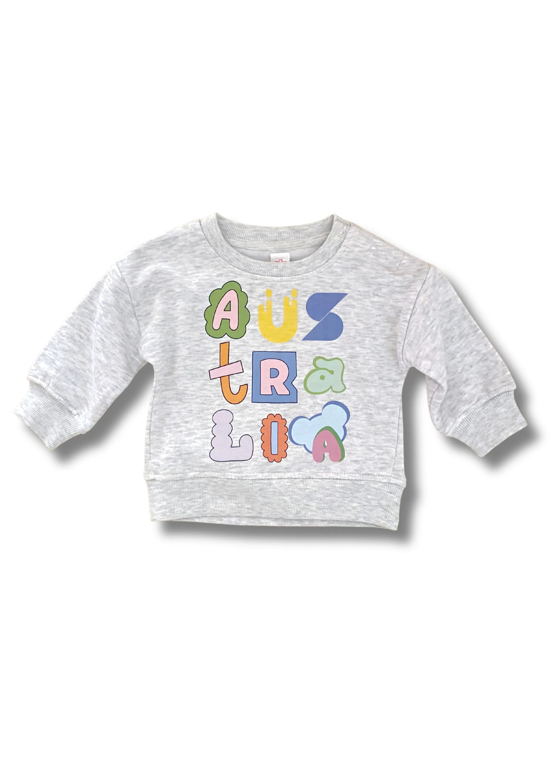 Baby Australia Sweatshirt Grey Marled