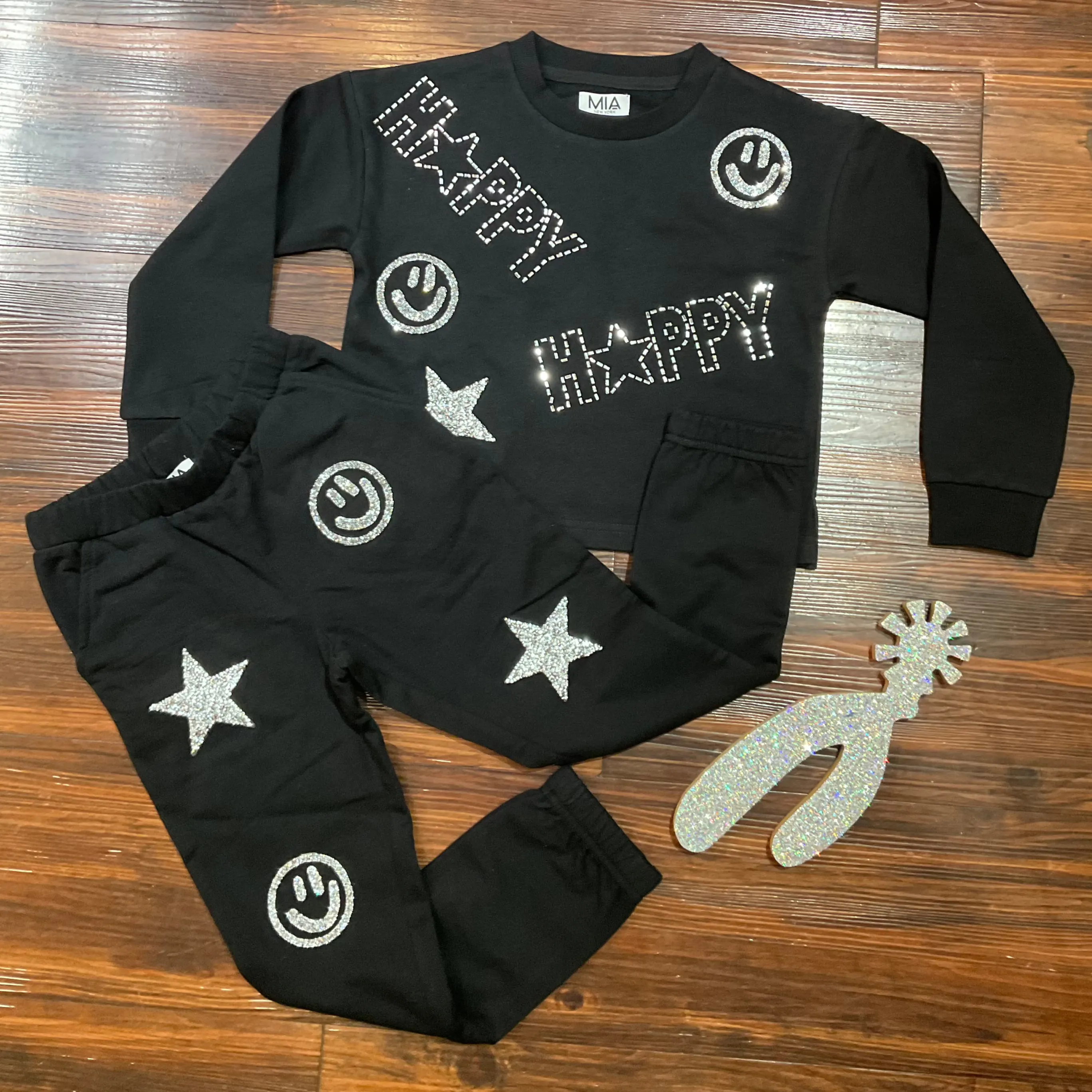 Black Icon Sweatpants