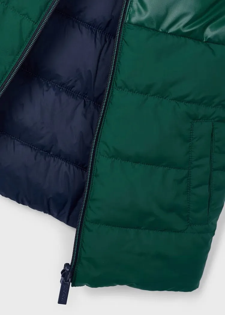Boys Navy Reversible Vest by Mayoral
