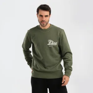 Calvin Klein Jeans Sweatshirt with rubber Logo