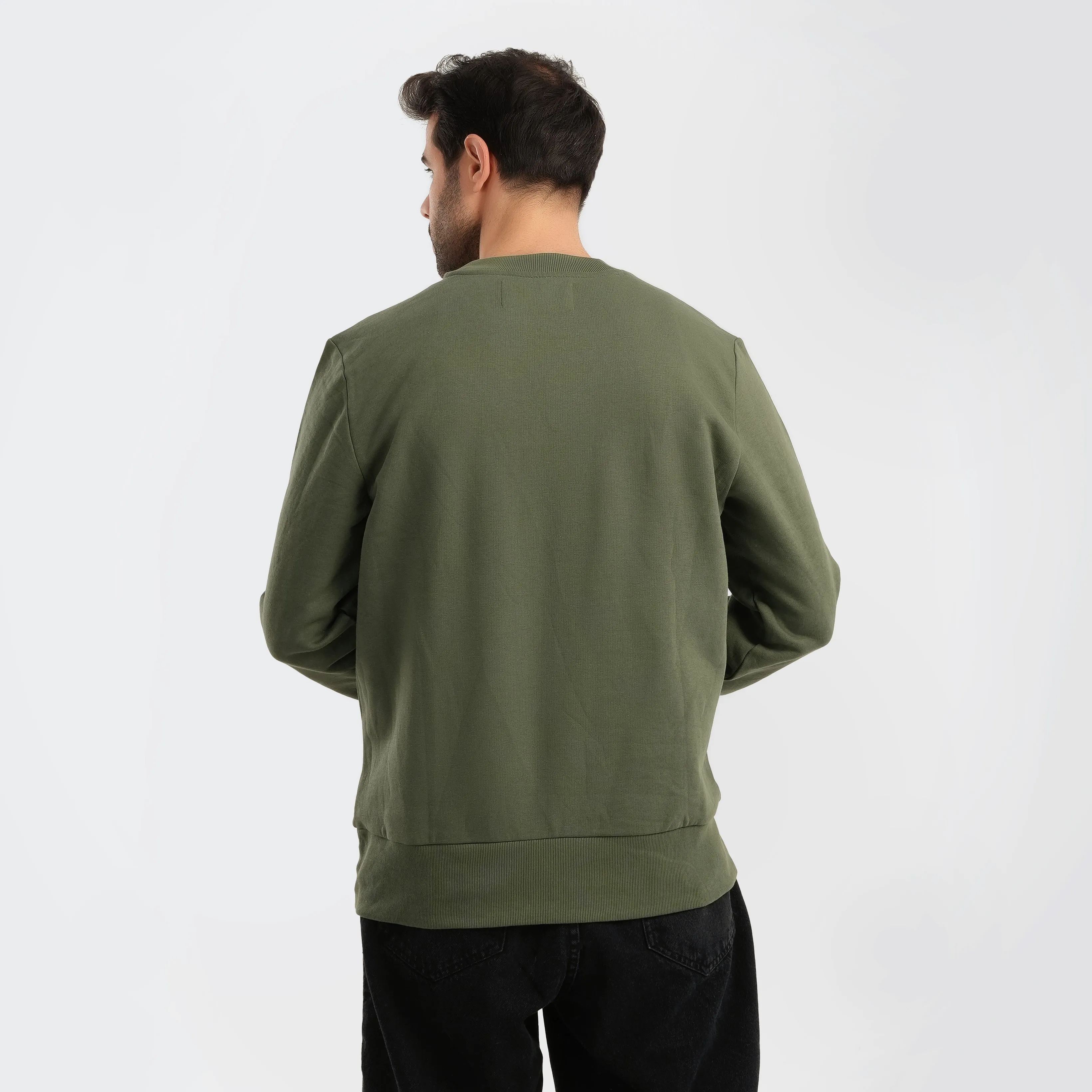 Calvin Klein Jeans Sweatshirt with rubber Logo