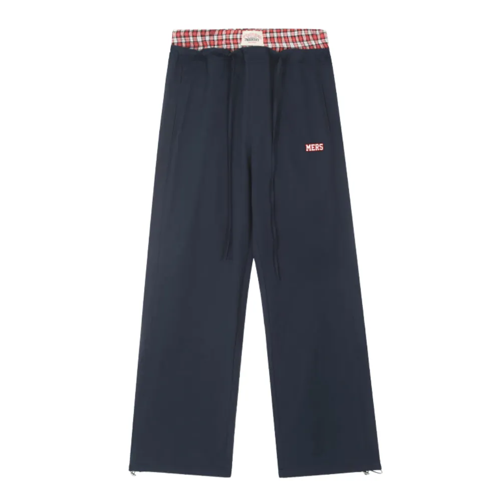 Casual Fake Two-Piece Sweatpants