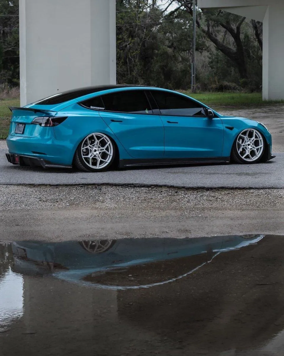 CMST Tuning V3 Side Skirts for Tesla Model 3 Performance/Base Carbon Fiber/FRP