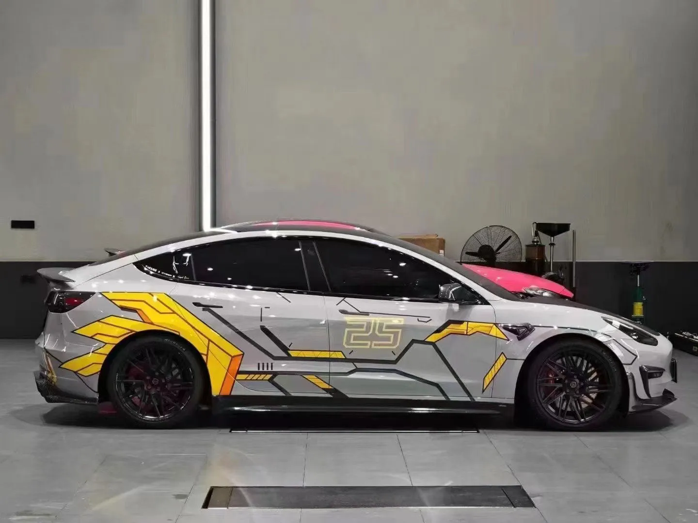 CMST Tuning V3 Side Skirts for Tesla Model 3 Performance/Base Carbon Fiber/FRP