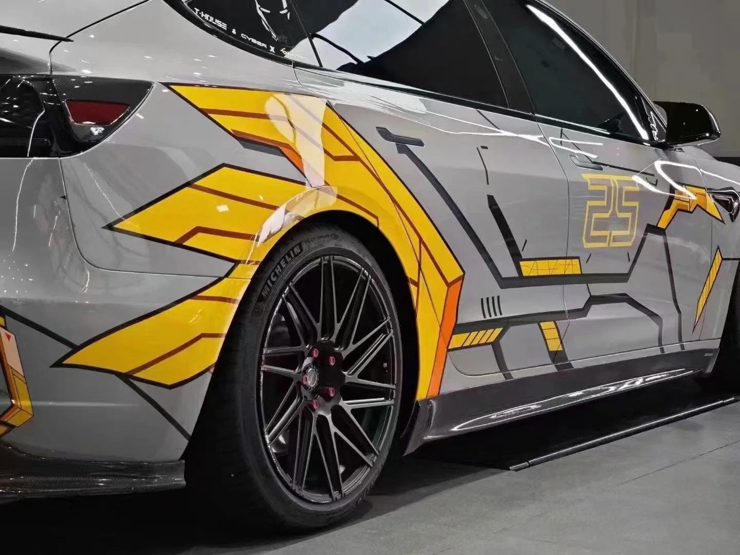 CMST Tuning V3 Side Skirts for Tesla Model 3 Performance/Base Carbon Fiber/FRP