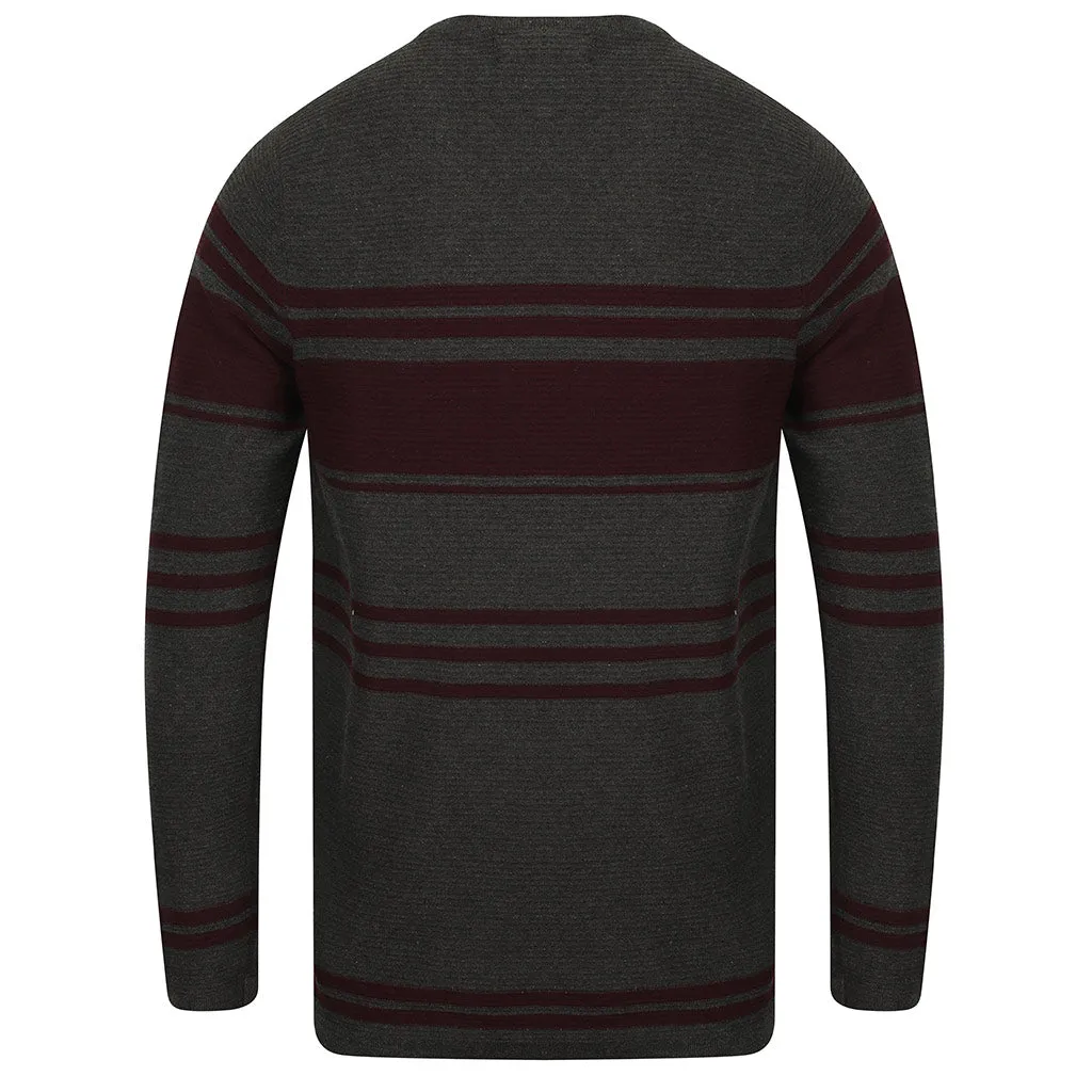 Cowdrey Crew Neck with Stripes Jumper