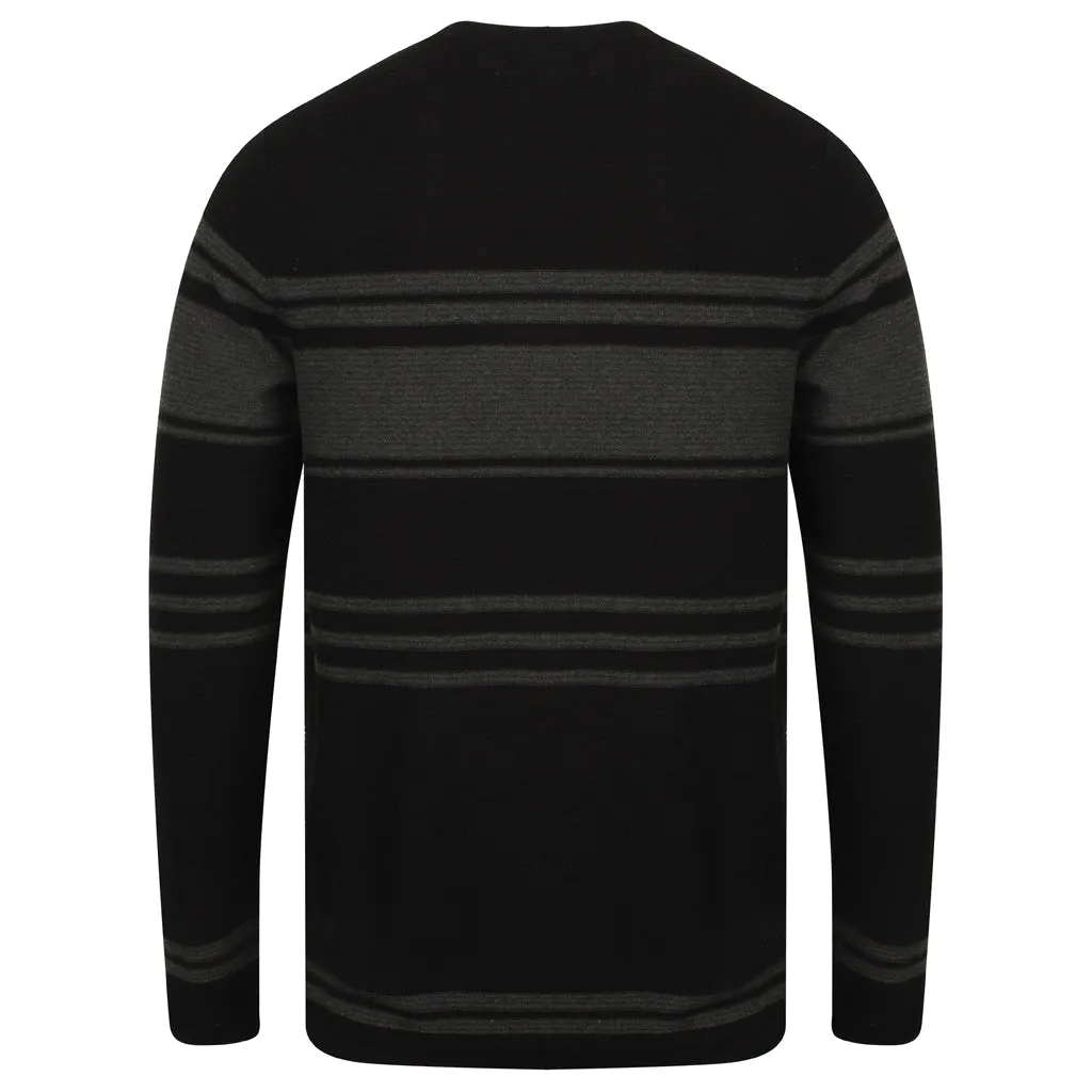 Cowdrey Crew Neck with Stripes Jumper