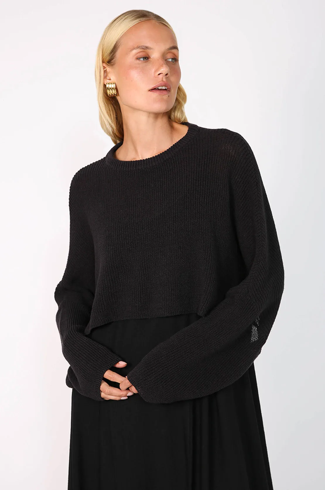 croppy sleeve / black