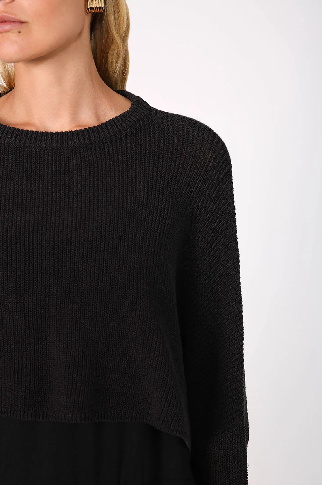 croppy sleeve / black