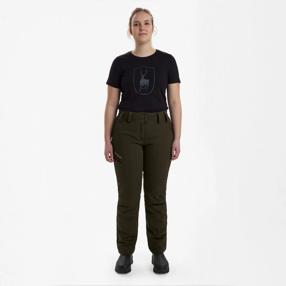 Deerhunter Lady Mary Trousers - Art green