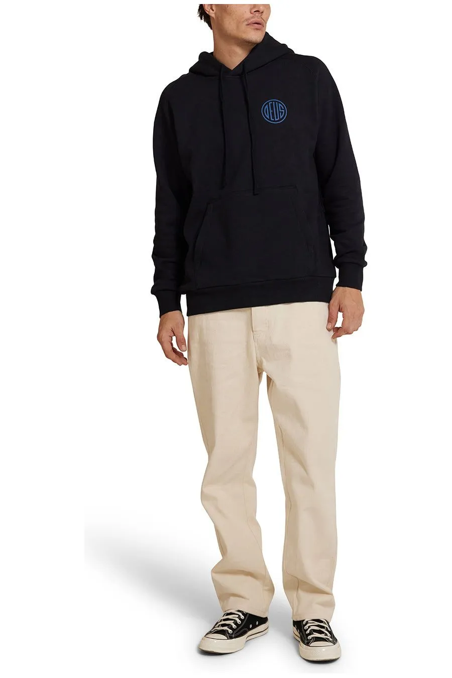 Deus Pill Logo Hoodie Black