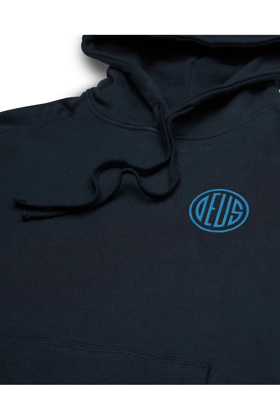 Deus Pill Logo Hoodie Black