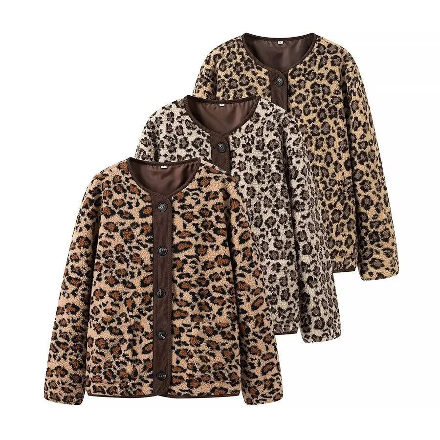 DIANA- Leopard Winter Jacket