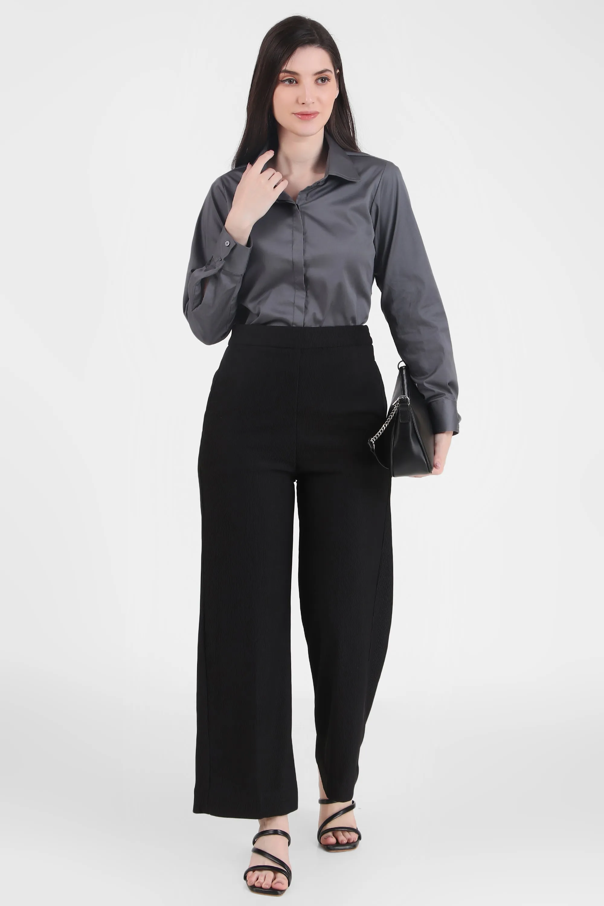 Essential Formal Shirt, Dark Gray