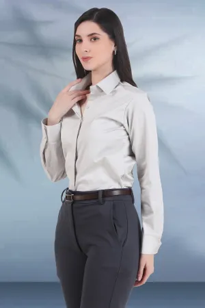Essential Formal Shirt, Light Gray