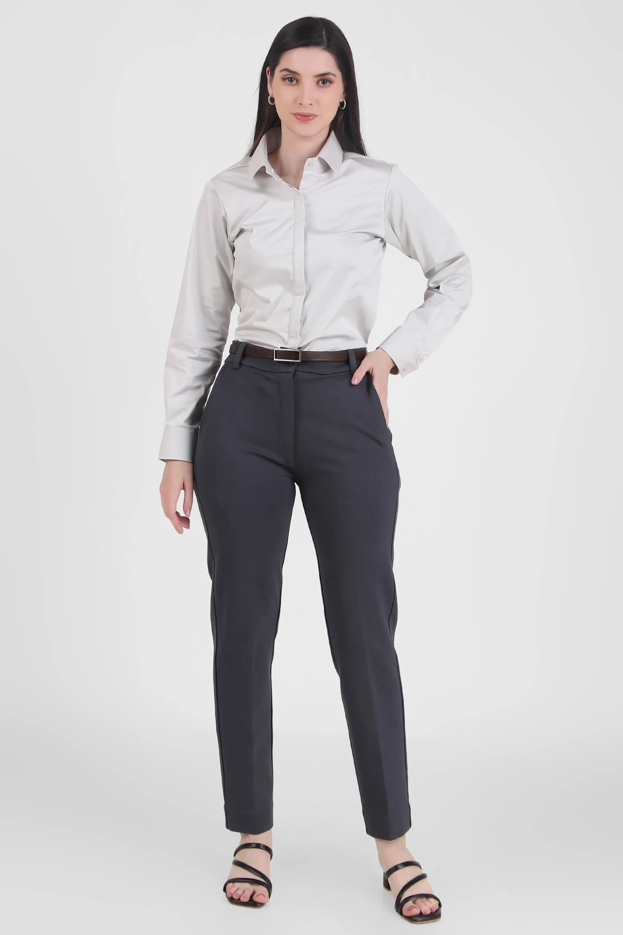 Essential Formal Shirt, Light Gray