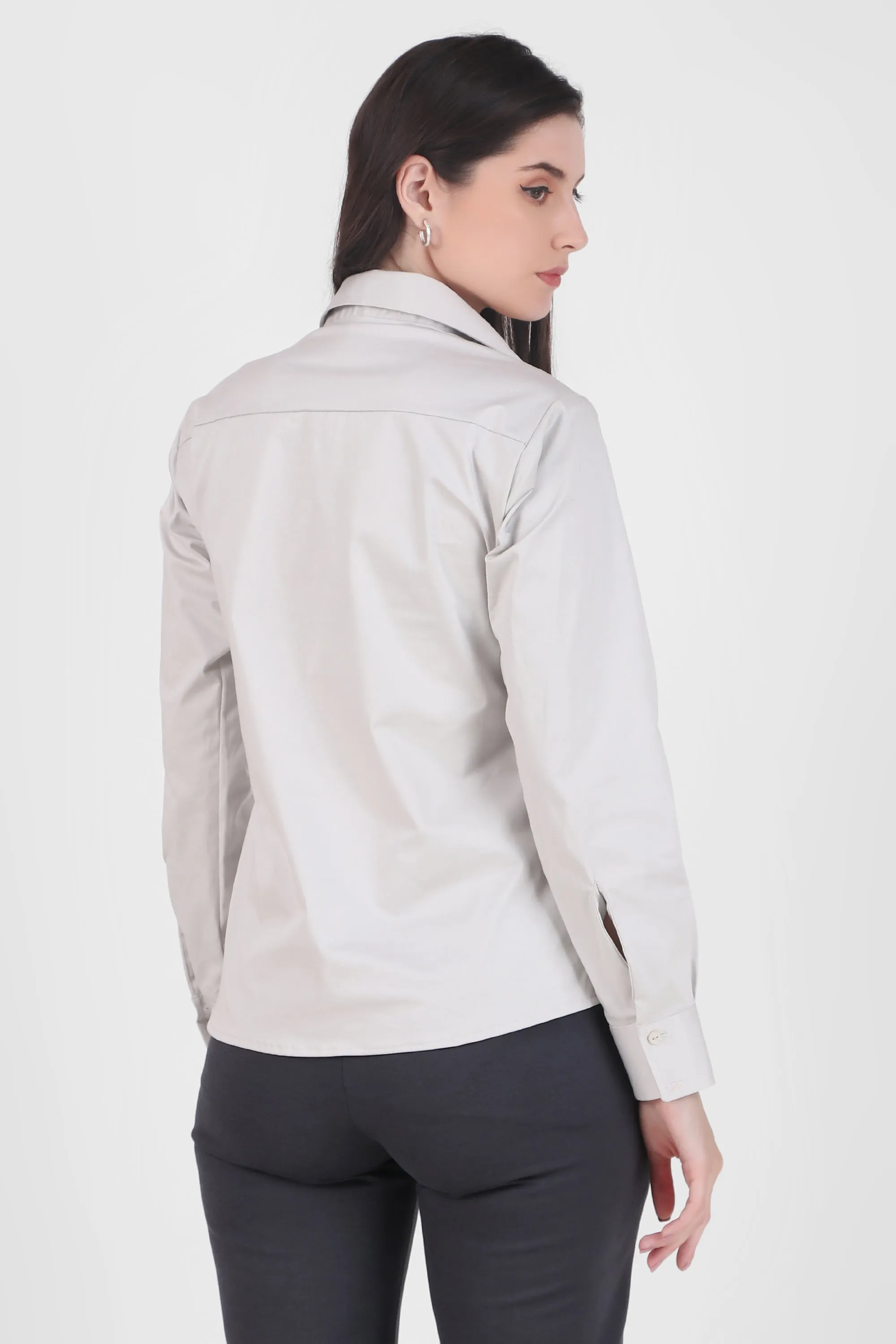 Essential Formal Shirt, Light Gray