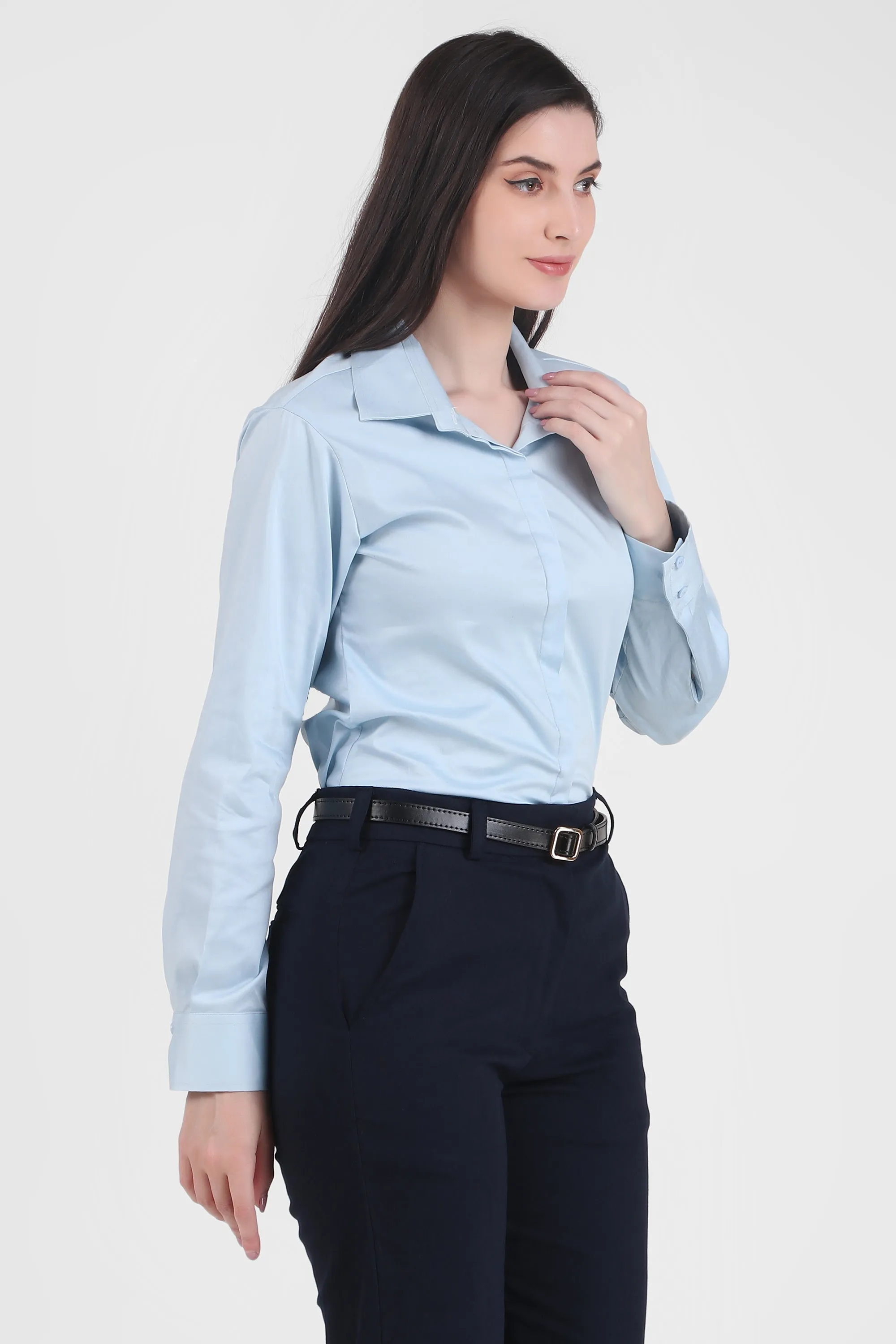 Essential Formal Shirt, Sky blue