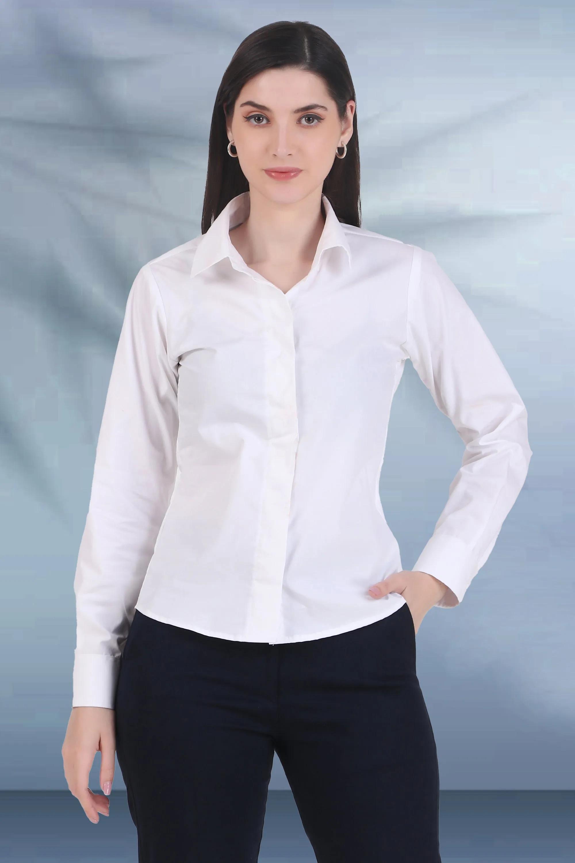 Essential Formal Shirt, White