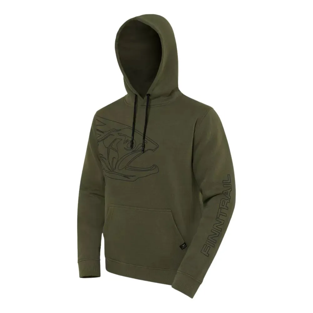 Finntrail | Hoodie Big Fish | Khaki