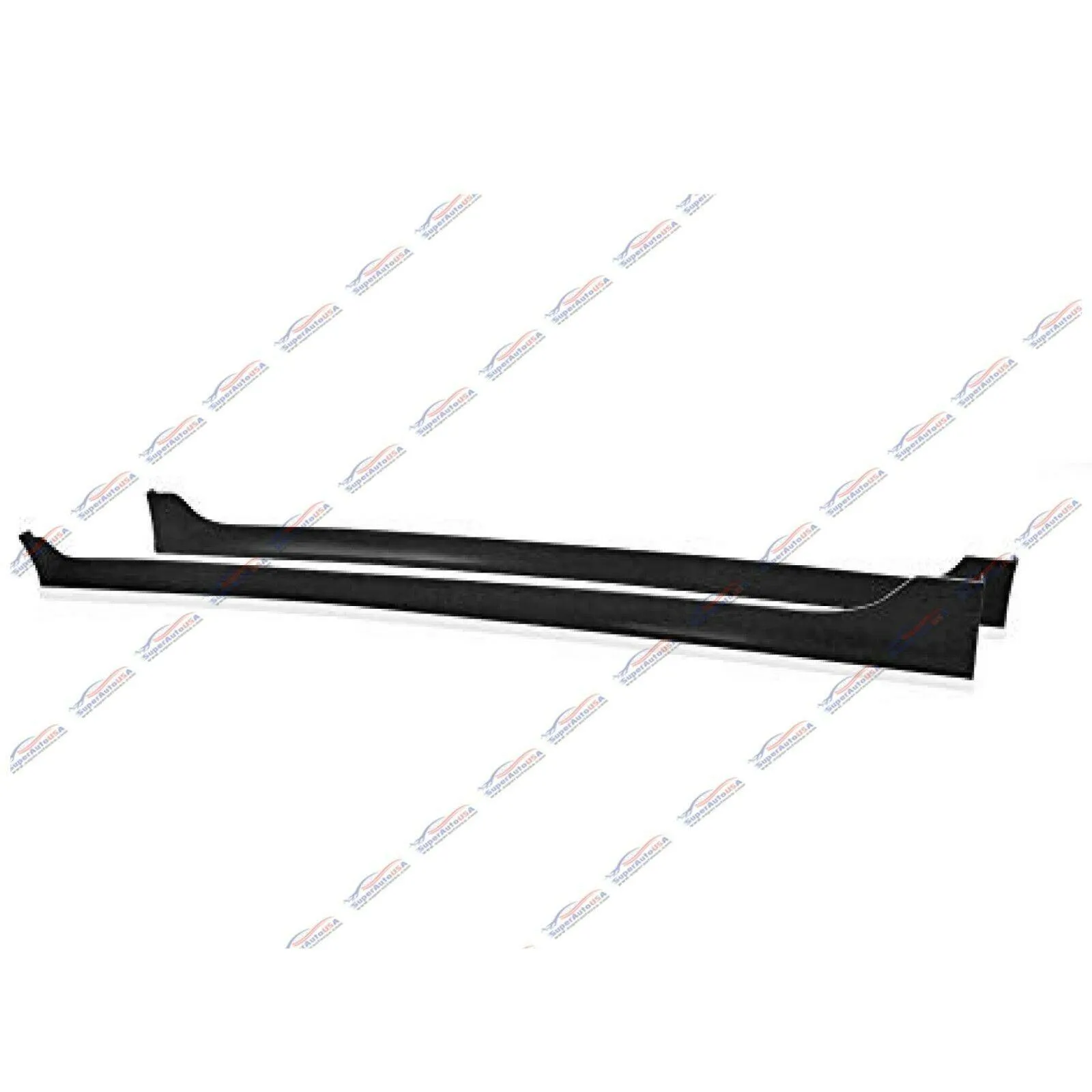 Fit 2013-2017 Honda Accord Sedan 4 Door MOD Style Side Skirts Body Kit (Unpainted Matte Black)