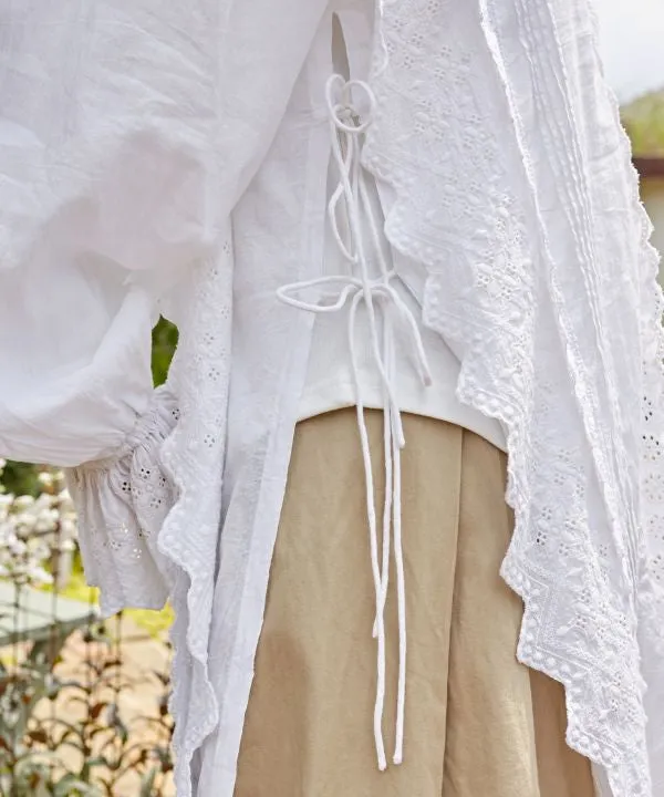 Fluffy Long Blouse