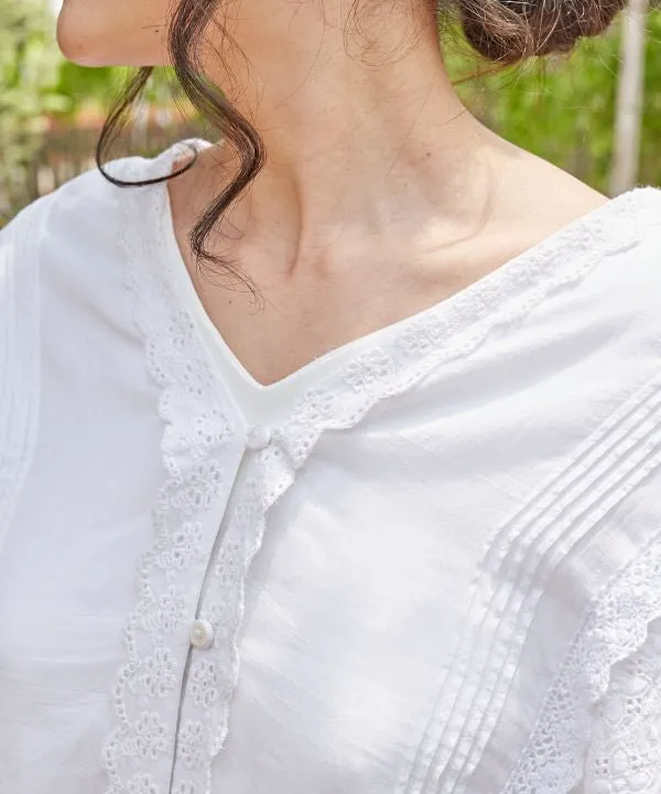Fluffy Long Blouse