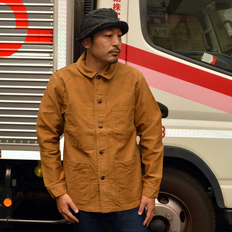 FOB FACTORY "F2373" FRENCH MOLESKIN JACKET