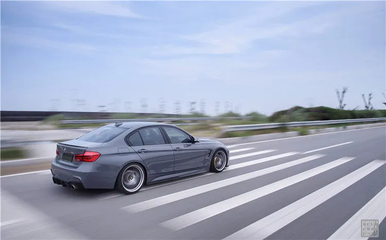 Geex Village Side Skirts for BMW 3 Series M Sport 340i 335i F30 F31 2012-2019 Carbon Fiber
