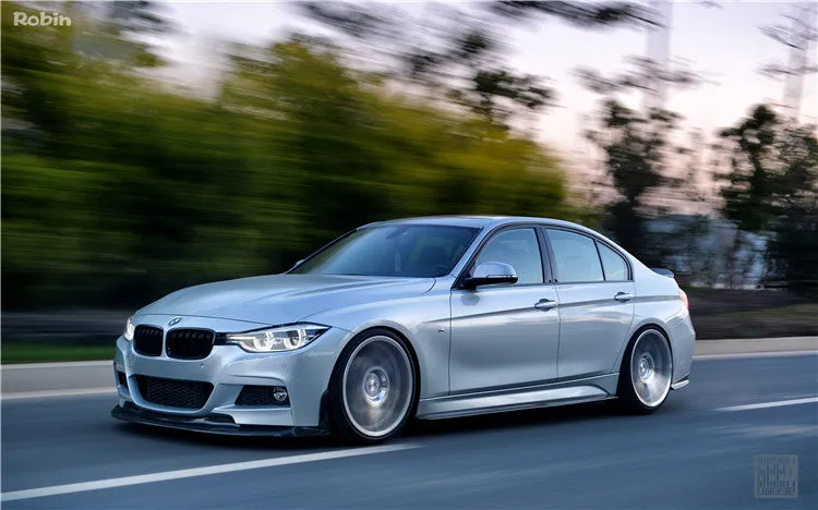 Geex Village Side Skirts for BMW 3 Series M Sport 340i 335i F30 F31 2012-2019 Carbon Fiber