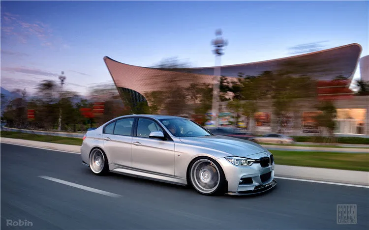 Geex Village Side Skirts for BMW 3 Series M Sport 340i 335i F30 F31 2012-2019 Carbon Fiber