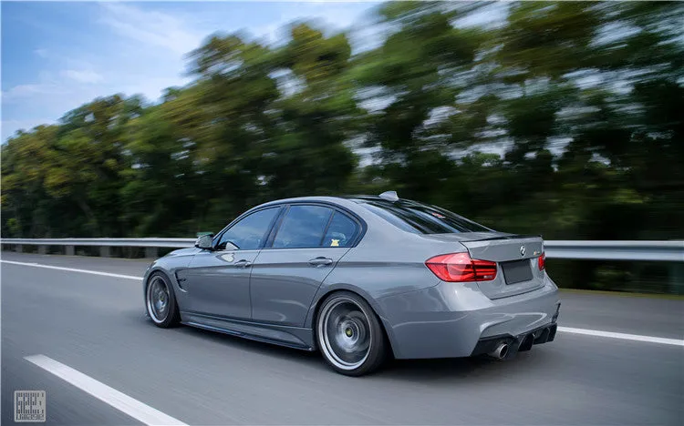 Geex Village Side Skirts for BMW 3 Series M Sport 340i 335i F30 F31 2012-2019 Carbon Fiber