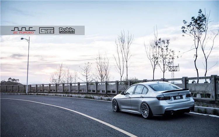 Geex Village Side Skirts for BMW 3 Series M Sport 340i 335i F30 F31 2012-2019 Carbon Fiber