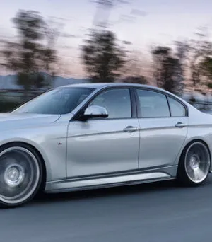Geex Village Side Skirts for BMW 3 Series M Sport 340i 335i F30 F31 2012-2019 Carbon Fiber