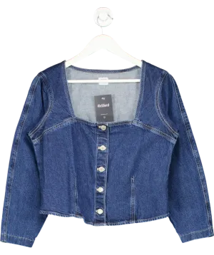 levis Blue Milo Denim Blouse UK L