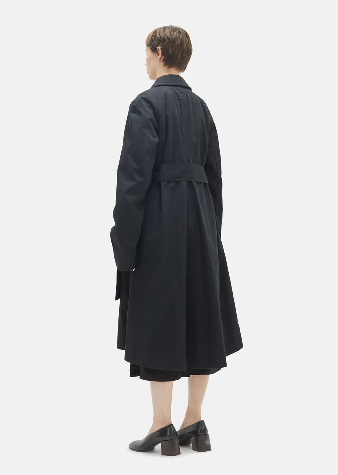 Light Cotton Twill Wadded Coat