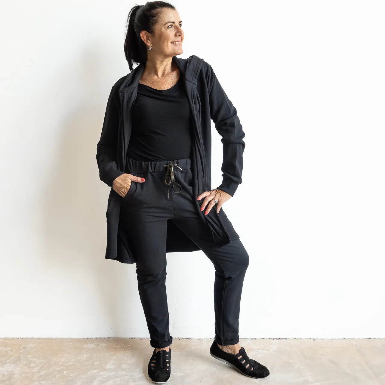 Lux Leisure Stretch Terry Jogger Pant by Orientique Australia - 5618