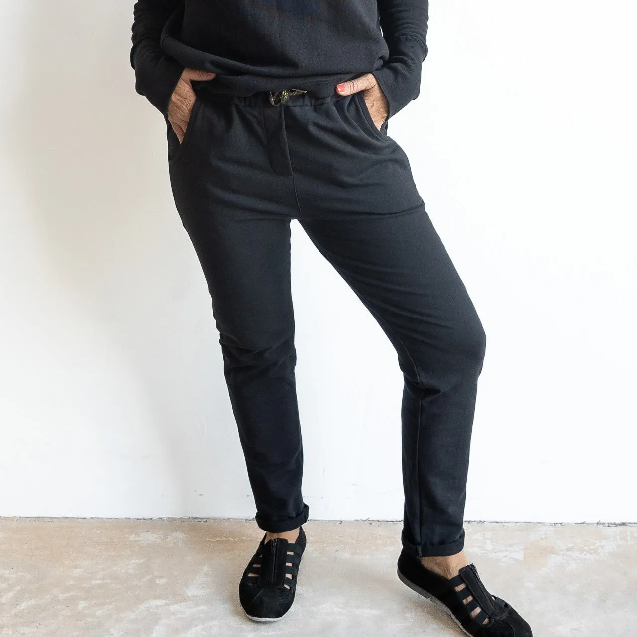 Lux Leisure Stretch Terry Jogger Pant by Orientique Australia - 5618