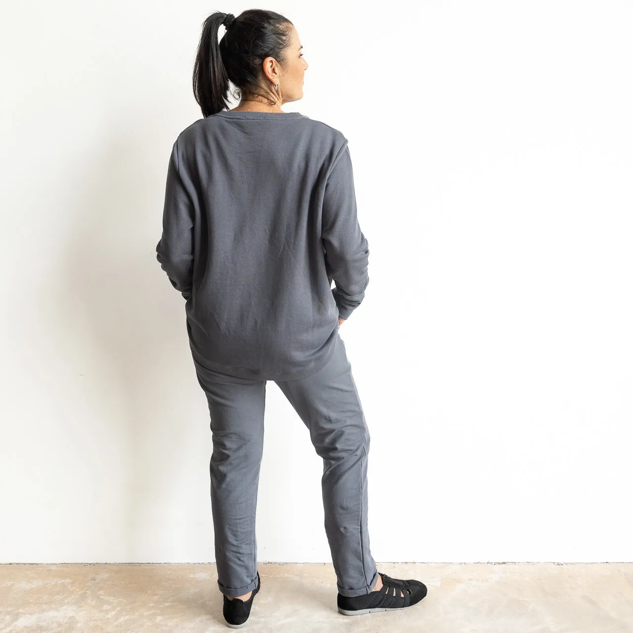 Lux Leisure Stretch Terry Jogger Pant by Orientique Australia - 5618