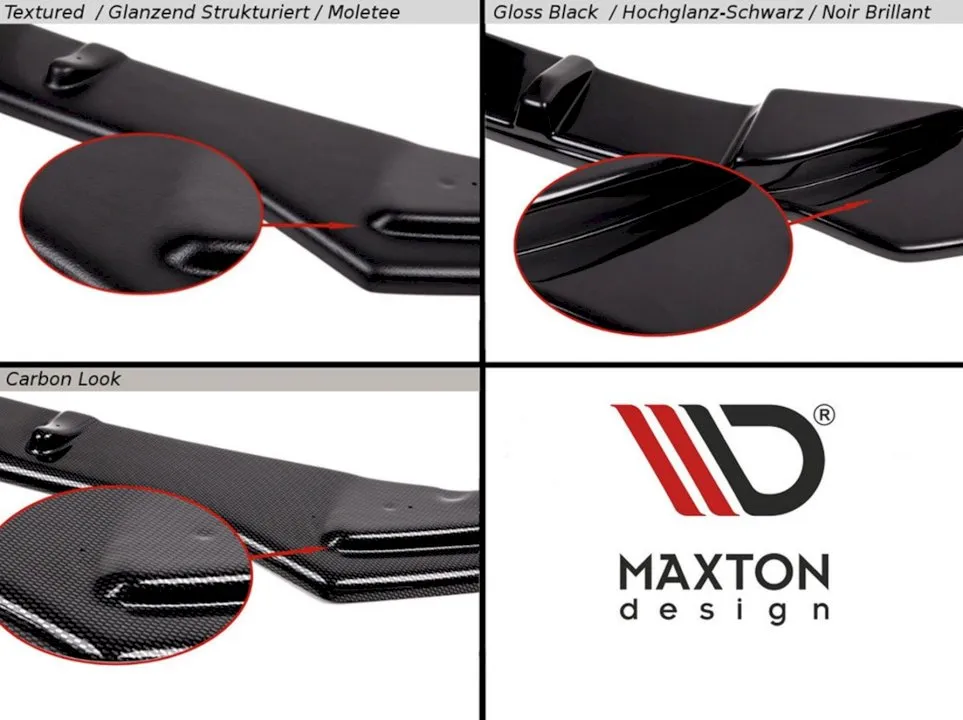Maxton Design - REAR SIDE SPLITTERS BMW 5 G30 FACELIFT M-PACK (2020-)