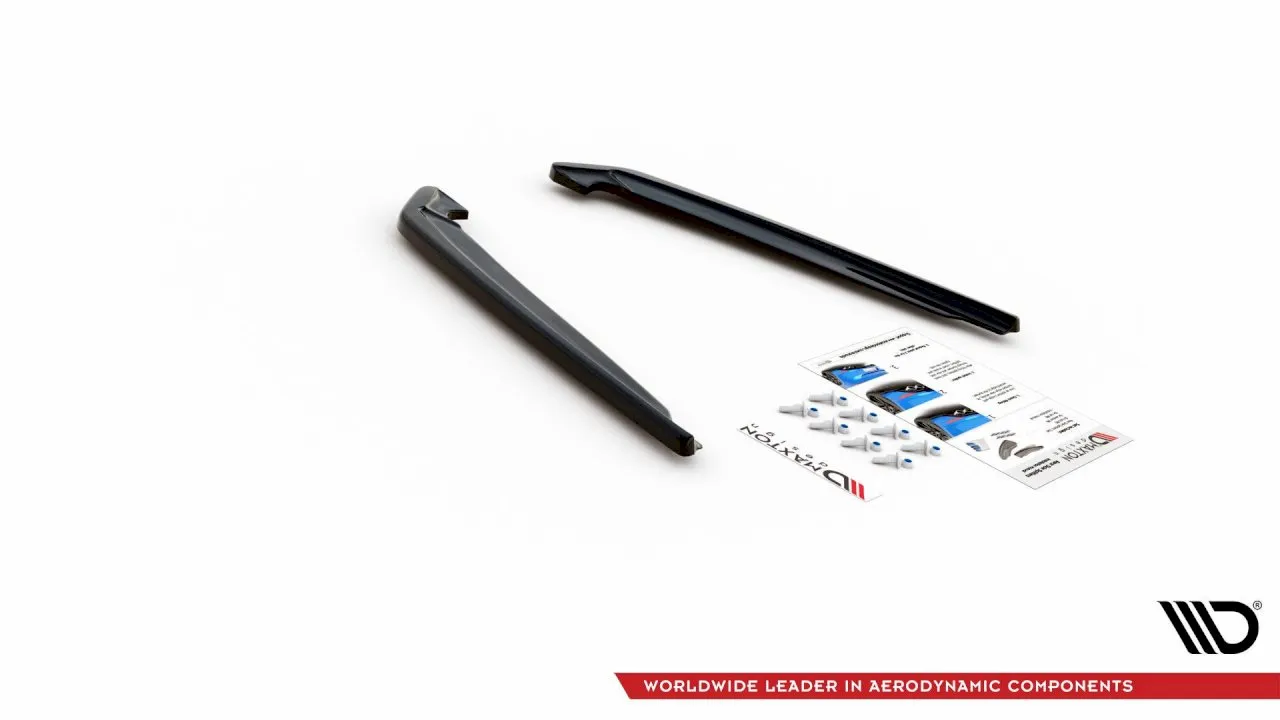 Maxton Design - REAR SIDE SPLITTERS BMW 5 G30 FACELIFT M-PACK (2020-)