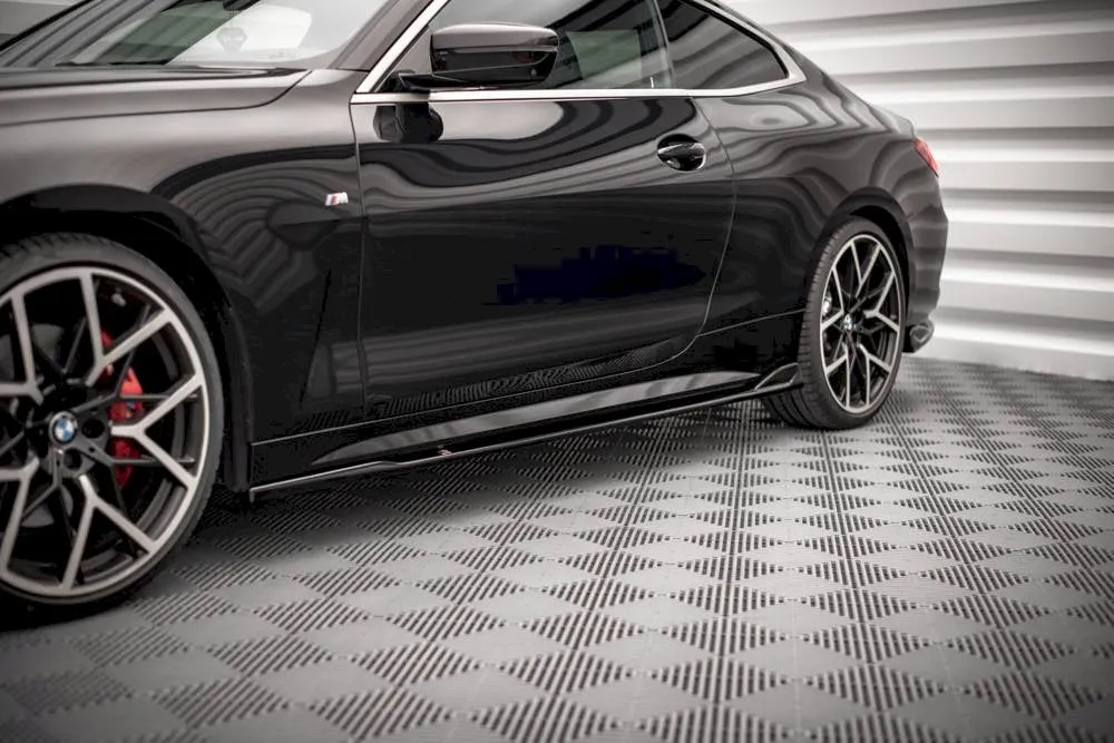 Maxton Design - SIDE SKIRTS DIFFUSERS V.2 BMW 4 M-PACK G22 (2020-)