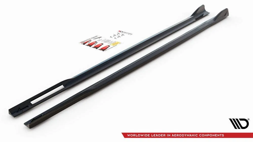 Maxton Design - SIDE SKIRTS DIFFUSERS V.2 BMW 4 M-PACK G22 (2020-)