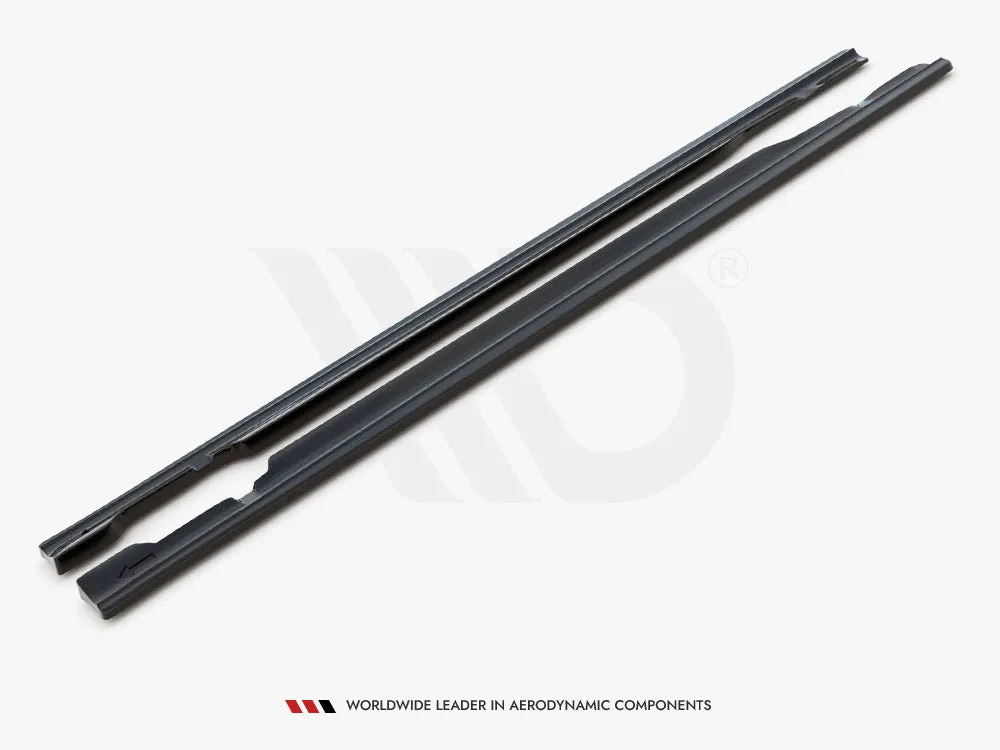 Maxton Design - SIDE SKIRTS SPLITTERS MERCEDES C43 AMG W205 (2018-UP)