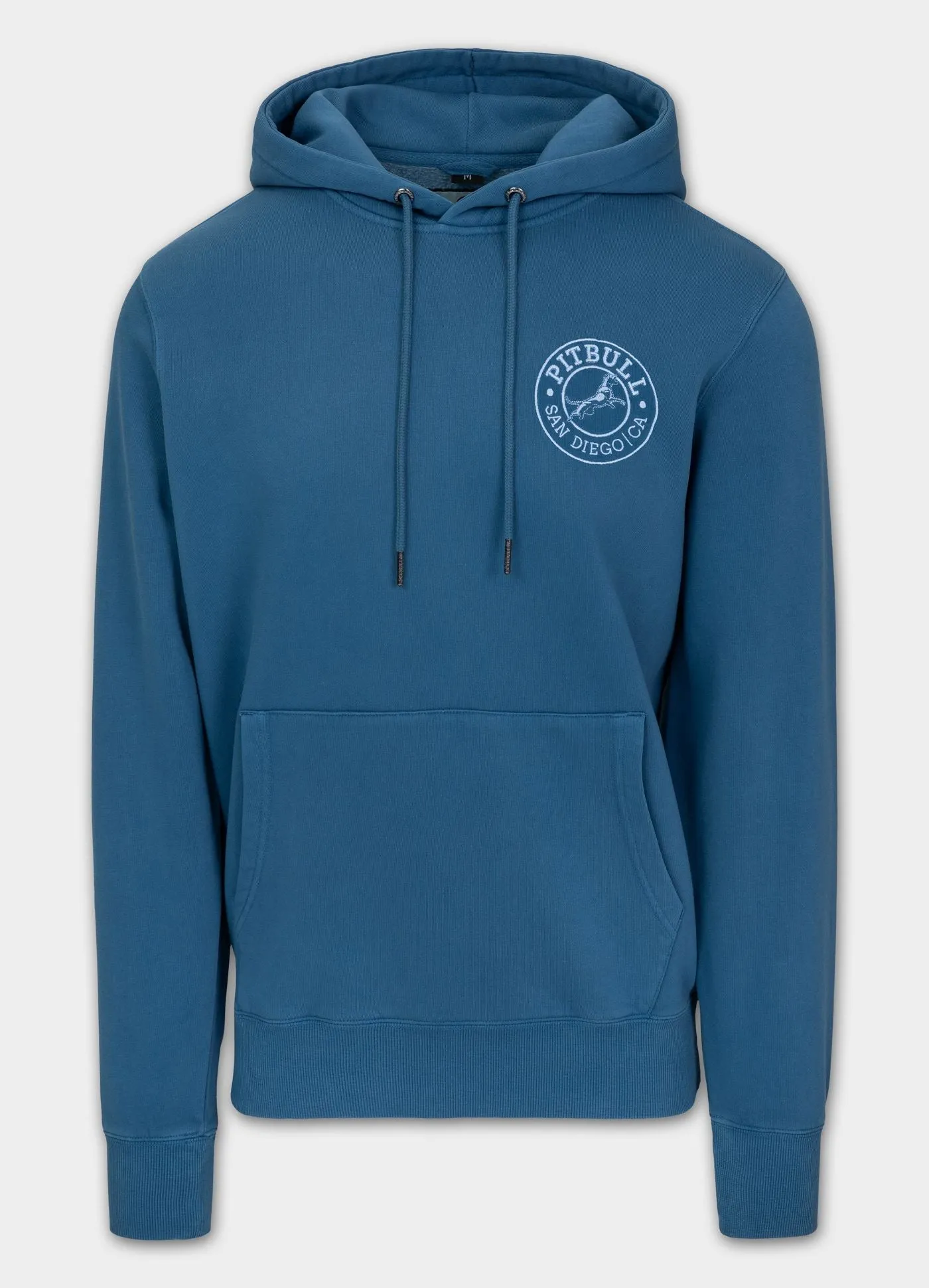 Men's Hoodie Washed VINTAGE BOXING - Shade blue
