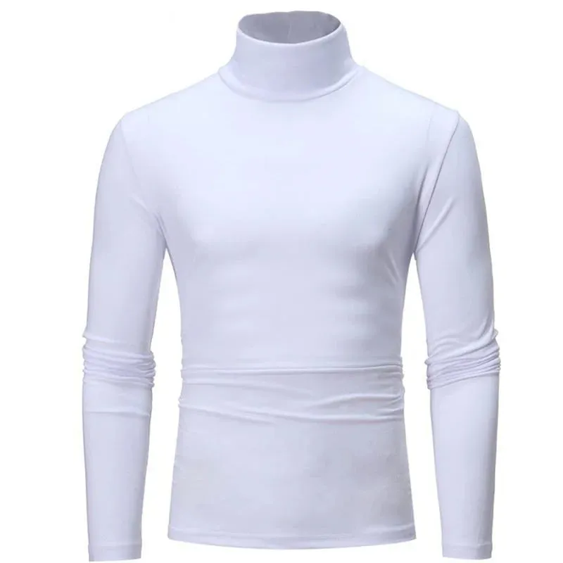 Men's Slim-Fit High-Neck Sweater